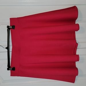 Torrid Size 1 Pink Ponte Skater Skirt